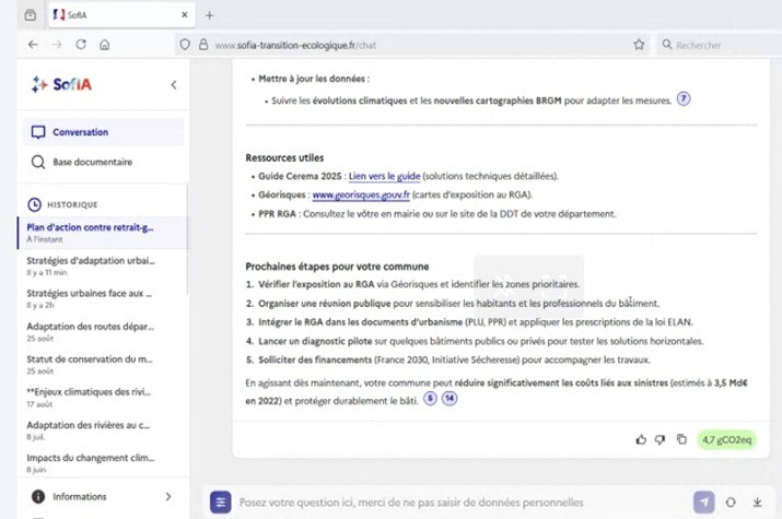 Connaissez-vous SofIA, l’IA dédiée à la transition écologique ?